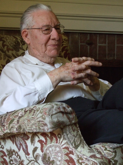 Dad at home in spring 2007