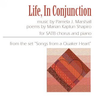 Front cover for Life, In Conjunction for chorus and piano