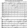 Page from "wild horn...", contemporary music for horn ensemble
